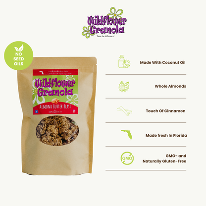 Seed Oil Free Almond Butter Blast – Wildflower Granola